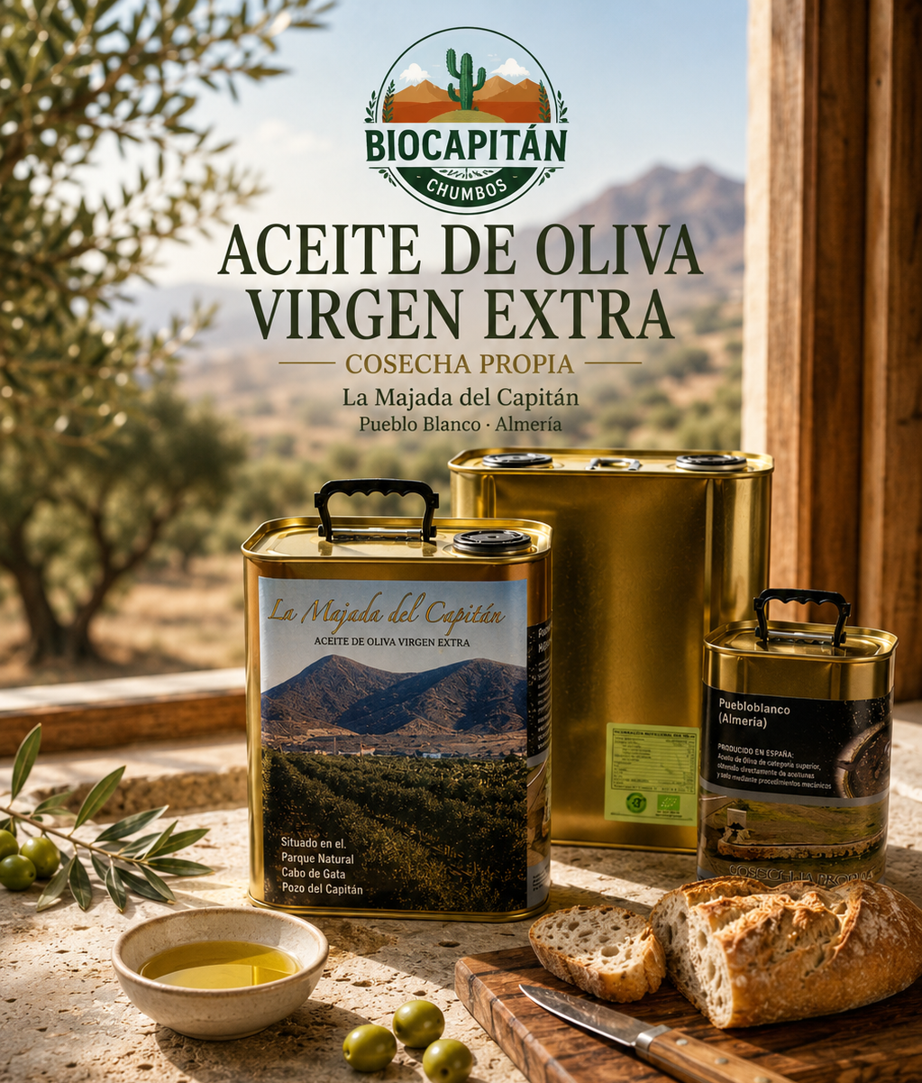 Aceite de Oliva Virgen Extra «La Majada del Capitán»